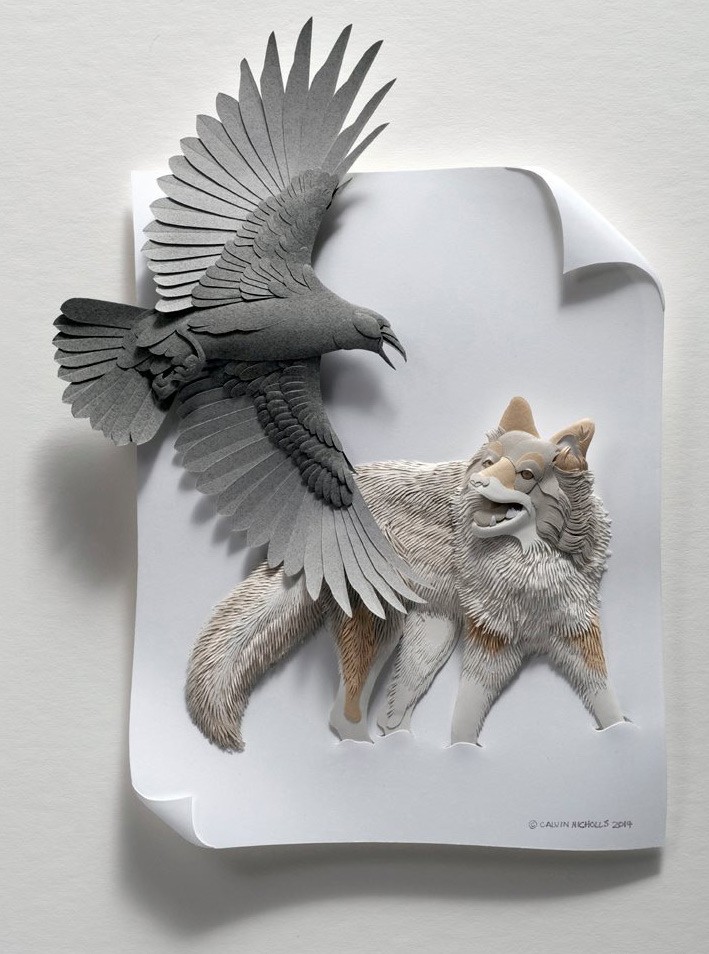 Layered Paper Sculpture Comes to Life